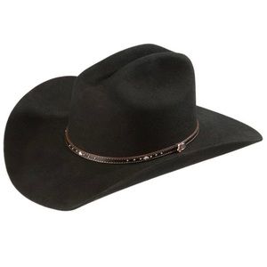 Black Felt Justin’s Cowboy Hat